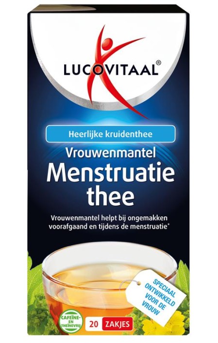 Lucovitaal Menstruatie vrouwenmantel thee (20 Zakjes)