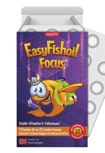 Easyvit Easyfishoil focus (30 Gummies)