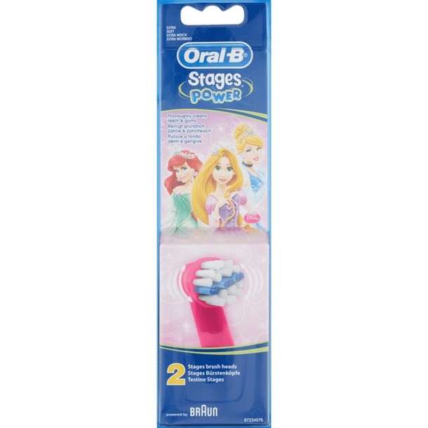 Oral-B Stages Disney Opzetborstels 2 stuks