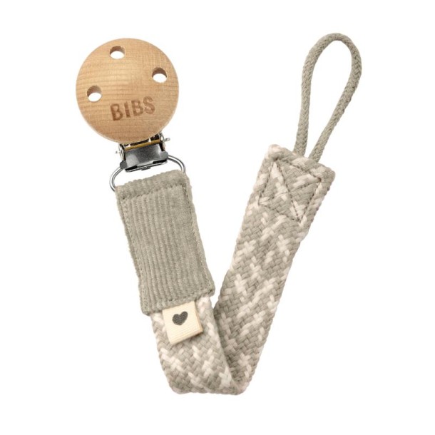 Bibs Pacifier clip sand/ivory (1 Stuks)