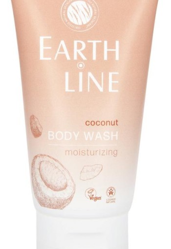 Earth Line Bodywash coconut (150 Milliliter)