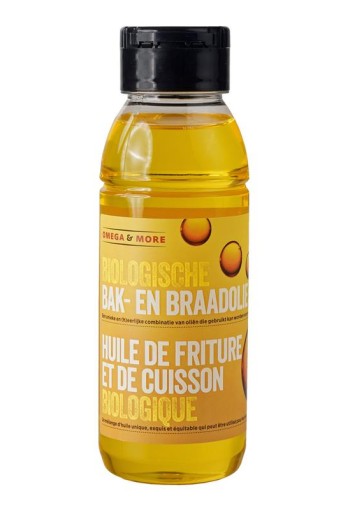 Omega & More Bak & braad olie bio (330 Milliliter)