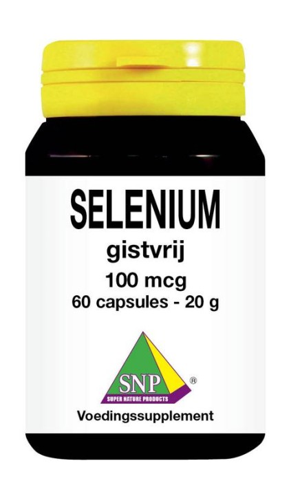 SNP Selenium 100mcg gistvrij (60 Capsules)