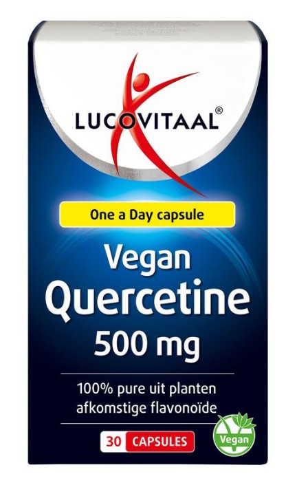 Lucovitaal Quercetine 500mg vegan (30 Capsules)