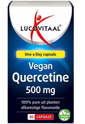 Lucovitaal Quercetine 500mg vegan (30 Capsules)