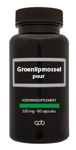 Apb Holland Groenlipmossel extract puur forte 550mg (120 Capsules)