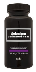 Apb Holland Selenium - L-Selenomethionine 200mcg (120 Tabletten)