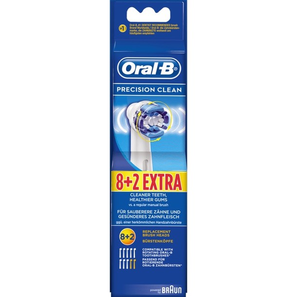 Oral-B Precision Clean Opzetborstels 10 stuks