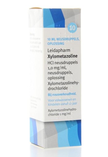 Leidapharm Xylometazoline hcl neusdruppels 1mg/ml (10 Milliliter)