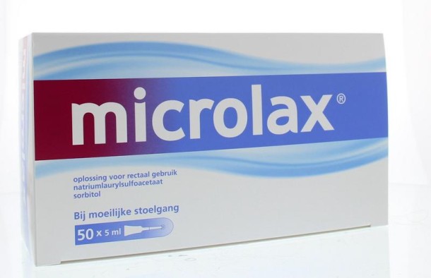 Microlax Klysma flacon 5ml (50 Stuks)