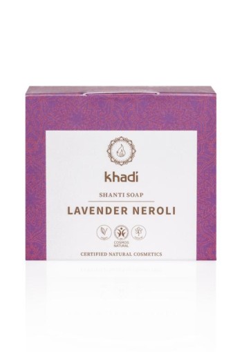 Khadi Lavender neroli zeep (100 Gram)