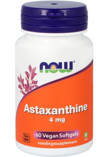 NOW Astaxanthine 4mg (60 Softgels)