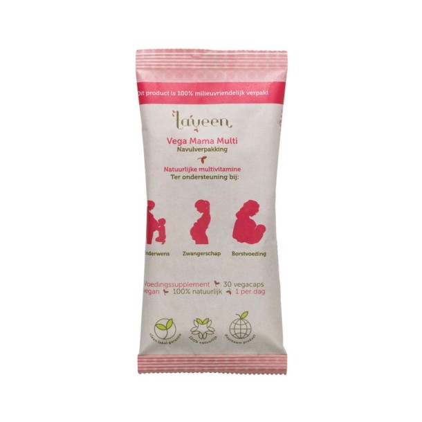 Laveen Mama multi vega navulverpakking (30 Vegetarische capsules)