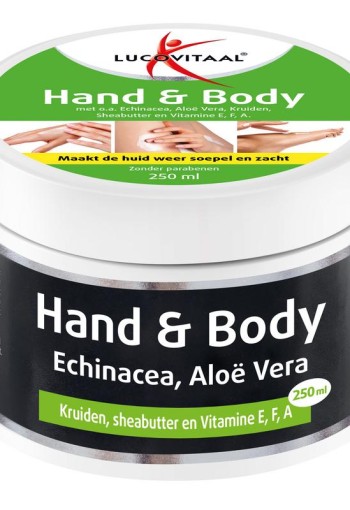 Lucovitaal Hand & bodycreme (250 Milliliter)