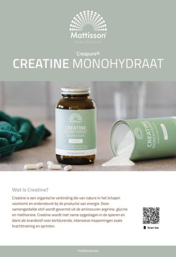 Mattisson Flyer creatine mondhydraat (100 Stuks)