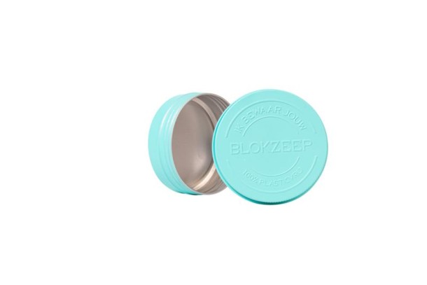 Blokzeep Shampoo & conditioner bar blikje leeg (1 Stuks)