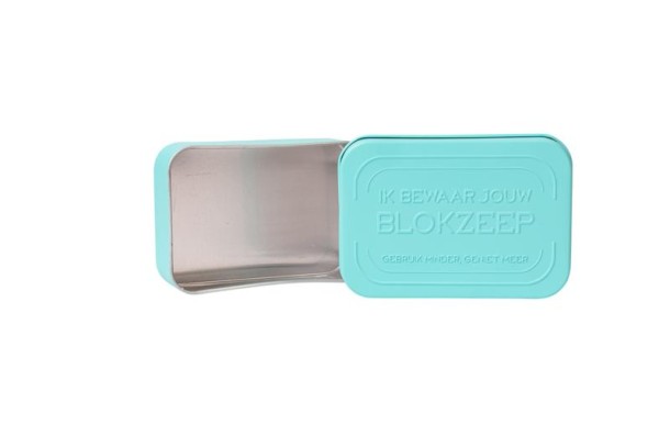 Blokzeep Blikje rechthoek body & shaving bar (1 Stuks)