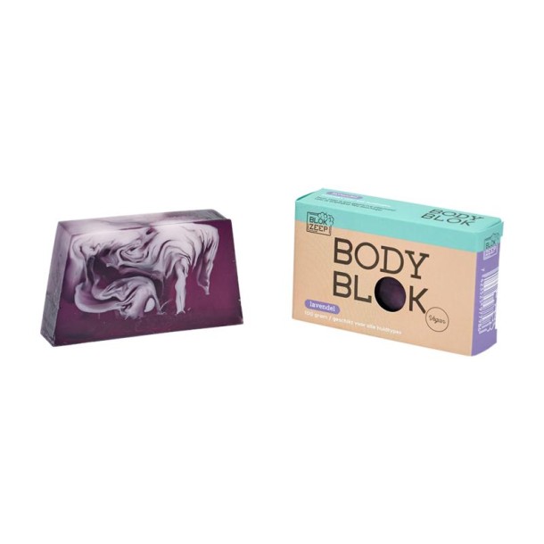 Blokzeep Body bar lavendel (100 Gram)