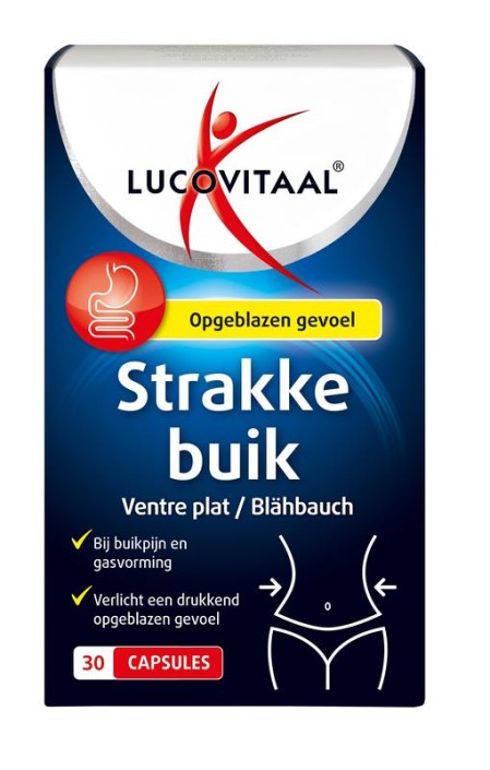 Lucovitaal Strakke buik capsules (30 Capsules)