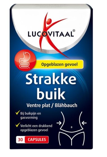 Lucovitaal Strakke buik capsules (30 Capsules)