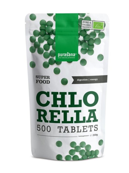Purasana Chlorella vegan bio (500 Tabletten)