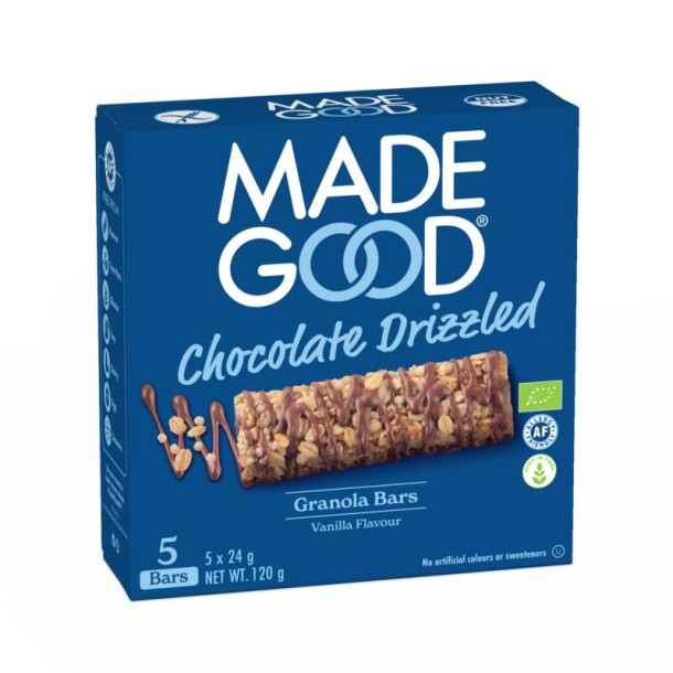 Madegood Granola bar chocolate vanilla bio (5 Stuks)
