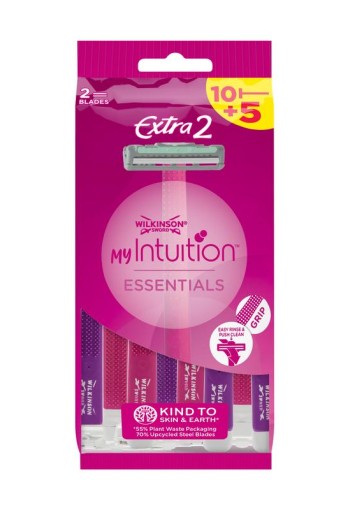Wilkinson Intuition extra 2 wegwerpmesjes (15 Stuks)