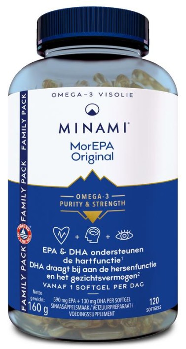 Minami MorEPA original (120 Softgels)