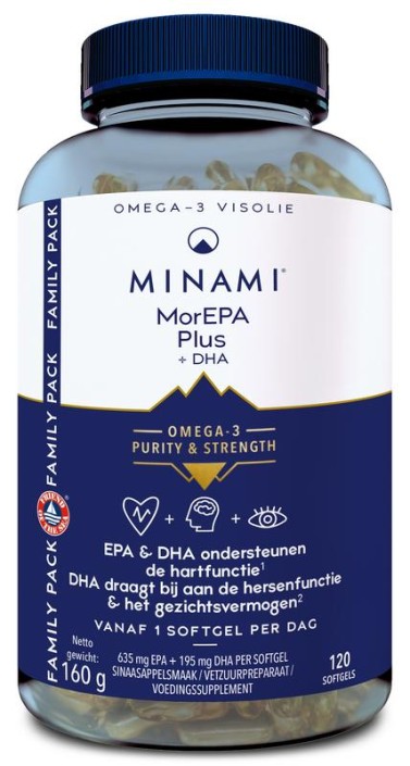 Minami MorEPA plus (120 Softgels)