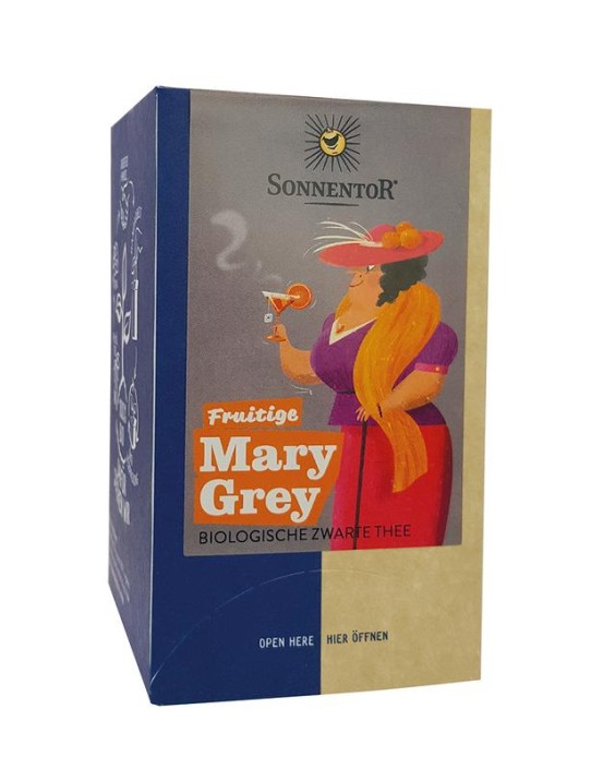 Sonnentor Fruitige mary grey thee bio (18 Stuks)