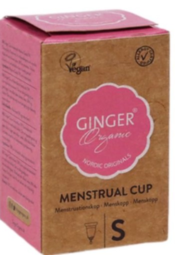 Ginger Organic Menstruatiecup TPE - maat S (1 Stuks)