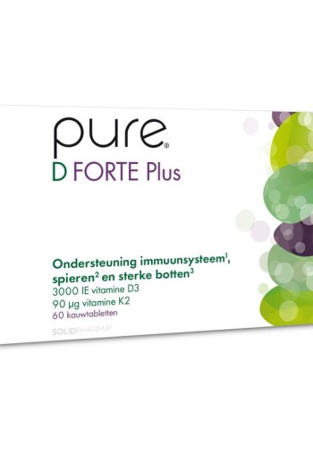 Pure D forte plus (60 Kauwtabletten)