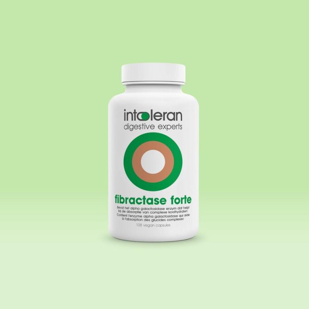 Intoleran Fibractase forte (108 Vegetarische capsules)