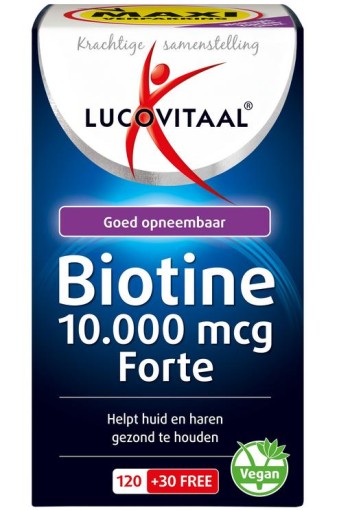 Lucovitaal Biotine forte (150 Zuigtabletten)