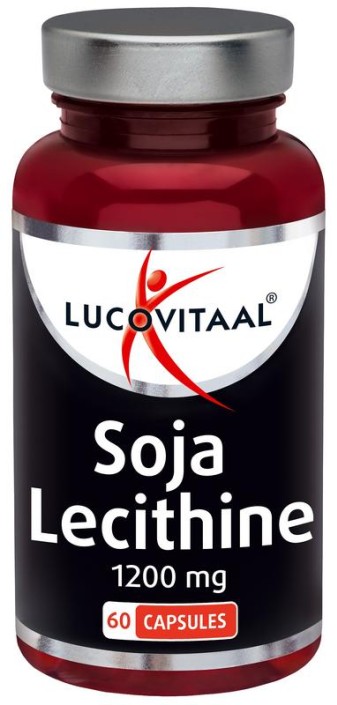 Lucovitaal Soja lecithine 1200mg (60 Capsules)