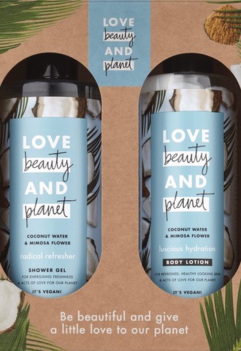 Love Beauty And Planet Coconut Water & Mimosa Flower Geschenkset