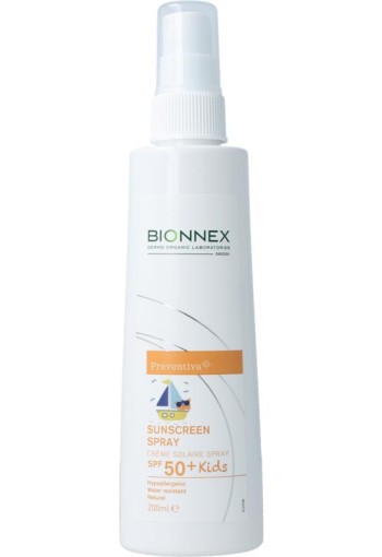 Bionnex Preventiva sunscreen cream spray kids SPF50+ (200 Milliliter)