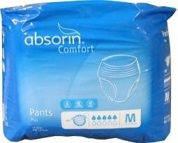 Absorin Comfort pants plus maat M tot 120cm (14 Stuks)