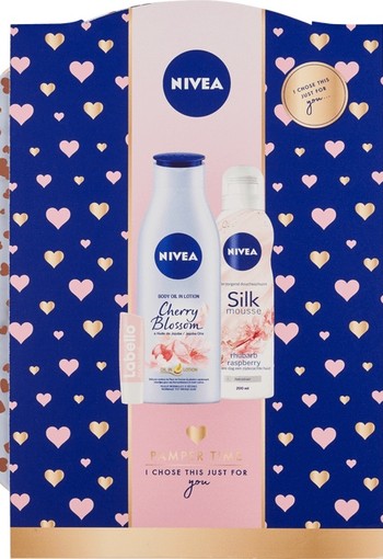 Nivea Pamper Time Geschenkset 4 stuks