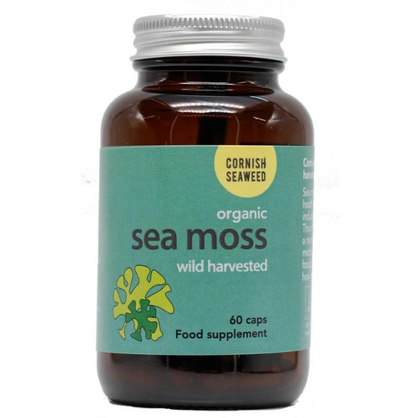Cornish Seaweed Sea moss bio (60 Capsules)