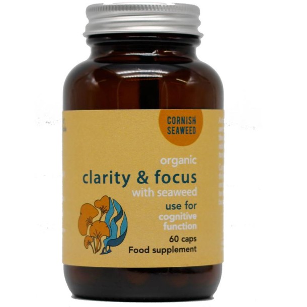 Cornish Seaweed Clarity & focus (ginkgo & kelp) bio (60 Capsules)