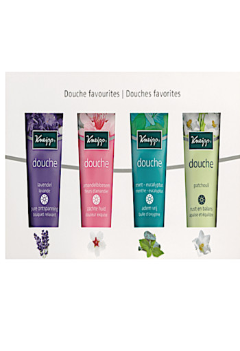 Kneipp Douche Favorites Geschenkset 4 stuks