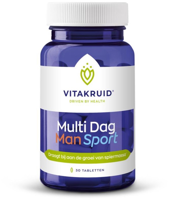 Vitakruid Multi Dag Man Sport (30 Tabletten)