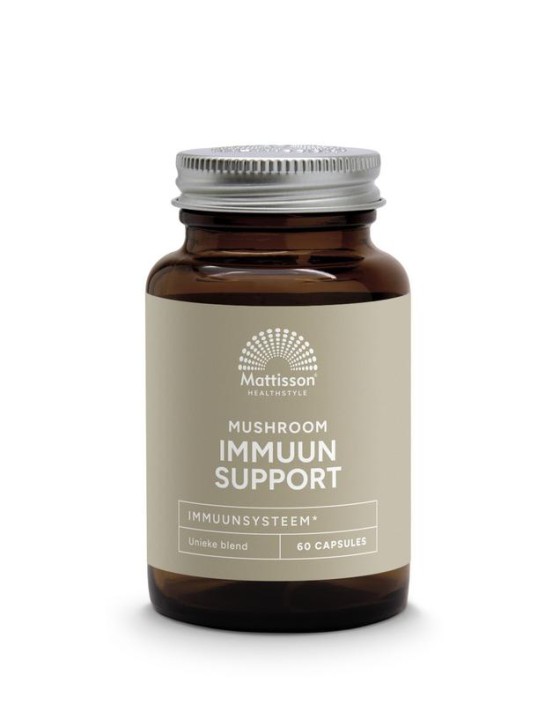 Mattisson Mushroom immuun support (60 Capsules)