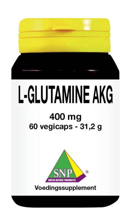 SNP L-Glutamine AKG puur (60 Vegetarische capsules)