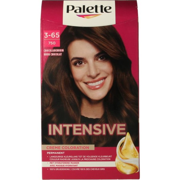 Poly Palette Haarverf 750 Chocoladebruin (1 Set)