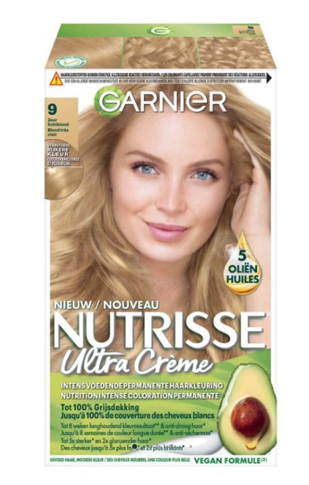 Nutrisse Nutrisse 9 zeer licht blond (1 Set)