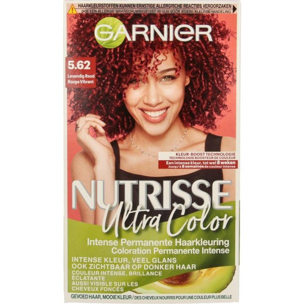 Nutrisse Nutrisse ultra color 5.62 levendig rood (1 Set)
