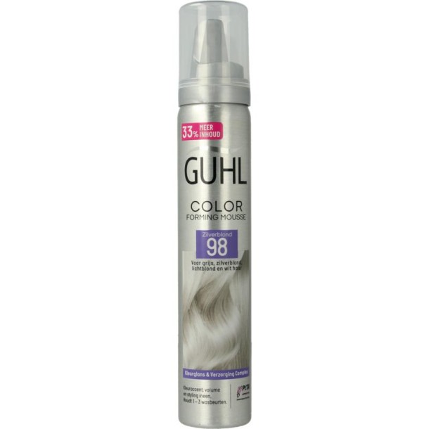 Guhl Color form mousse 98 zilverblond (100 Milliliter)
