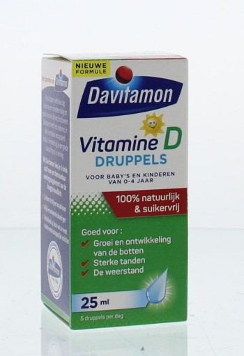 Davitamon Vitamine D druppels 25 Milliliter